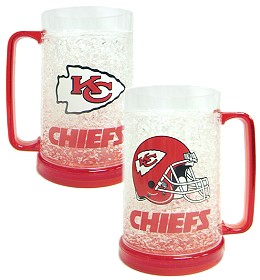 Kansas City Chiefs Crystal Freezer Mug