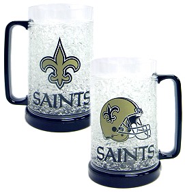 New Orleans Saints Crystal Freezer Mug