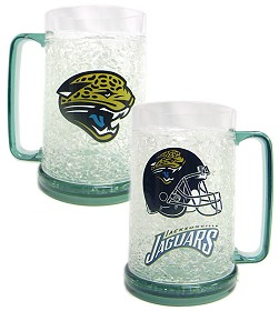 Jacksonville Jaguars Crystal Freezer Mug