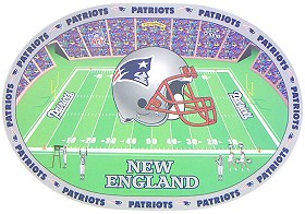 New England Patriots Set of 4 Placemats