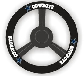 Dallas Cowboys Leather Steering Wheel Cover