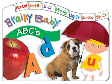 THE BRAINY BABY COMPANY BBC9926 ABCS TAB BOOK by THE BRAINY BABY COMPANY
