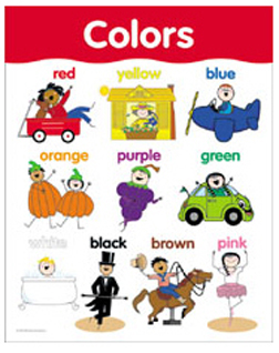CREATIVE TEACHING PRESS CTP5672 COLORS SMALL CHART