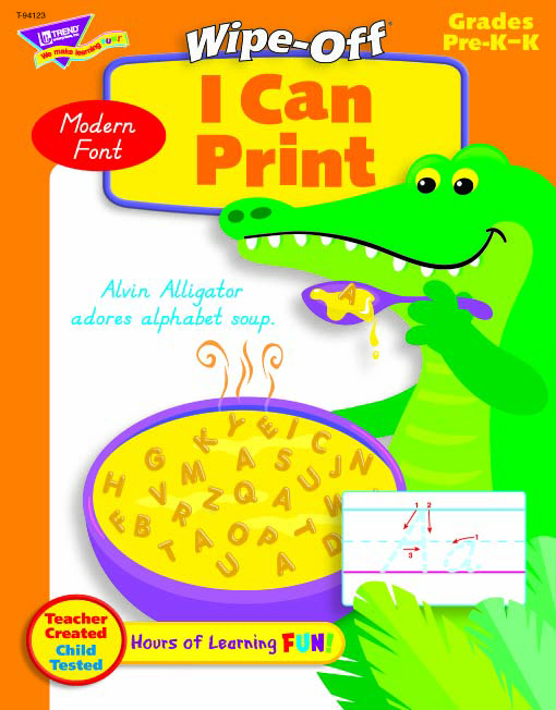 Click here to buy TREND ENTERPRISES INC. T-94123 I CAN PRINT-MODERN... by TREND ENTERPRISES INC..