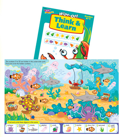 Click here to buy TREND ENTERPRISES INC. T-94406 THINK and LEARN... by TREND ENTERPRISES INC..