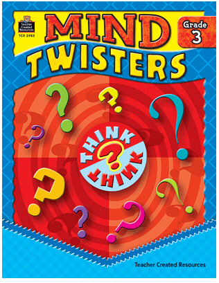 TEACHER CREATED RESOURCES TCR3983 MIND TWISTERS GRADE 3