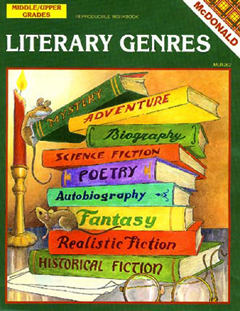 MCDONALD PUBLISHING MC-R262 LITERARY GENRES GR. 6-9