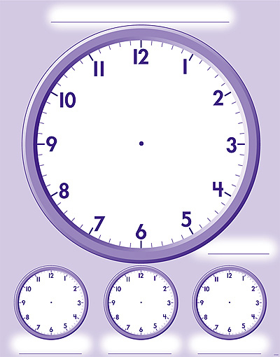 Click here to buy TREND ENTERPRISES INC. T-1173 WIPE-OFF CHART CLOCK by TREND ENTERPRISES INC..