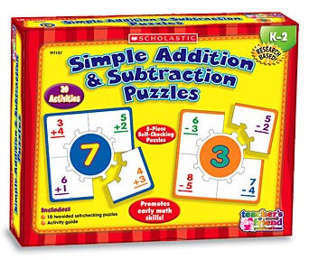 Puzzle Box - TEACHERS FRIEND TF-7157 SIMPLE ADDITION AND SUBTRACTION BOX ED KITS - PUZZLES