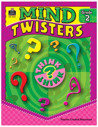 TEACHER CREATED RESOURCES TCR3982 MIND TWISTERS GRADE 2