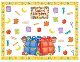 EDUPRESS EP2623 SAFARI HELPERS JOB CHART