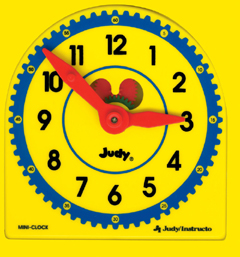 J-209044 My Own Little Judy Clock With Book Gr. K-3 Booklet
