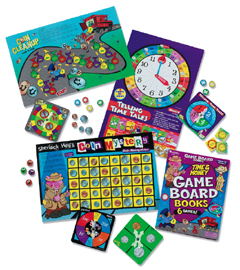 Board Games - LEARNING RESOURCES LER3163 TIME And MONEY GAME BOARD BOOKS