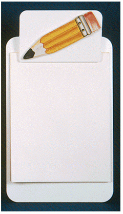 AFFLUENCE UNLIMITED INC. AU-31833 CLIPBOARDS PENCIL
