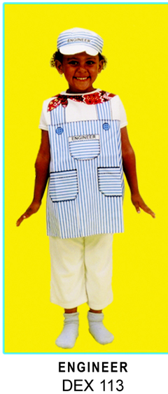 Educational Toys - DEXTER EDUCATIONAL TOYS DEX113 COSTUME ENGINEER