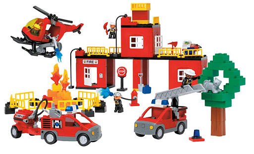 LEGO EDUCATION LG-9240 FIRE STATION SET
