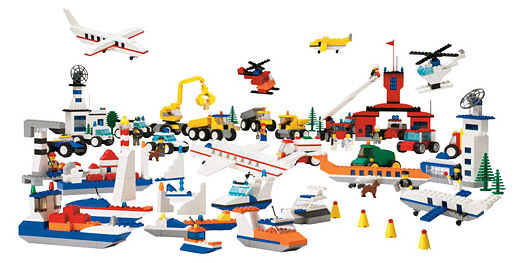 Lego Toys - LEGO EDUCATION LG-9321 TRANSPORTATION SET