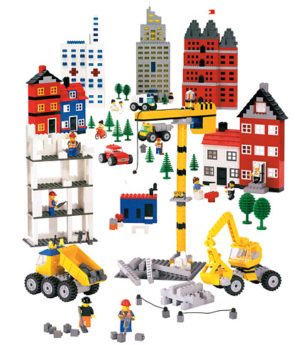 Lego Toys - LEGO EDUCATION LG-9322 TOWN DEVELOPERS SET