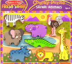 Lci3722 Safari Chunky Puzzle