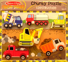 Lci3726 Construction Chunky Puzzle