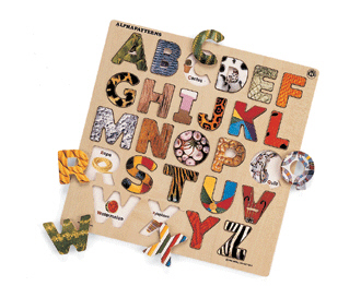 Puzzle Games Online - SMALL WORLD TOYS SWT2569 PUZZIBILITIES LEVEL 3 ALPHAPATTERNS PUZZLE