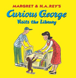 HOUGHTON MIFFLIN HO0618065687 CURIOUS GEORGE VISITS THE LIBRARY