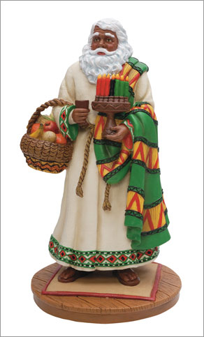 Pipka Santa 11380 African American Santa