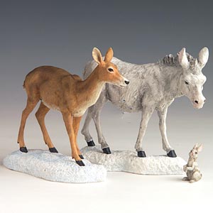 Pipka Santa 30004 Animal Set on Snow