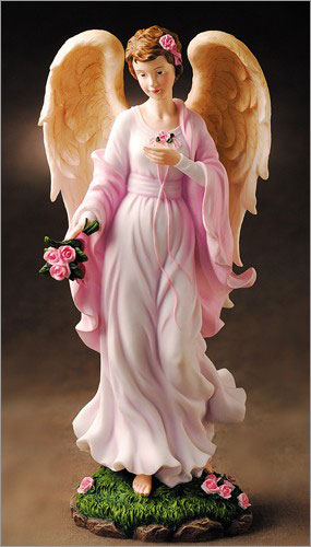 Pipka Santa 10109 10"Angel of Faith Christmas Statue