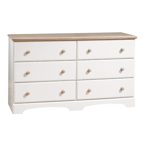 South Shore Shaker Pure White Maple Double Dresser... by South Shore