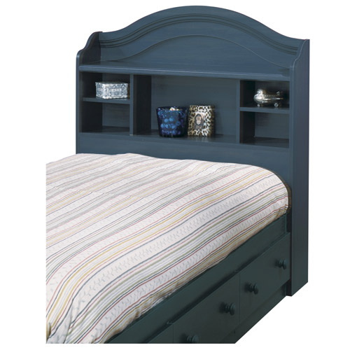 South Shore Summer Breeze Country Blueberry Bookcase Headboard 3294098