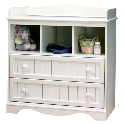 South Shore Country Pure White Changing table... by South Shore