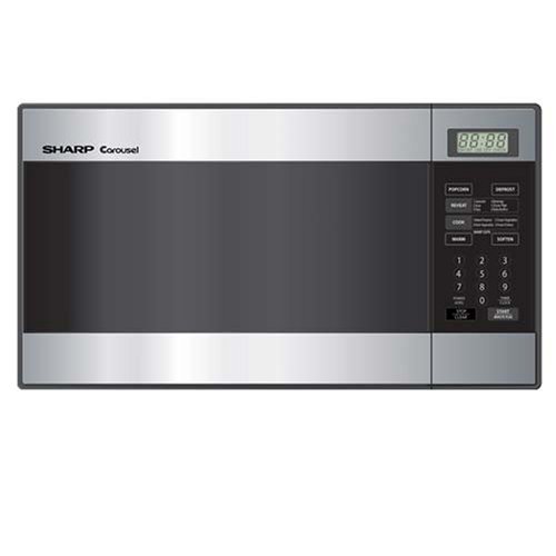 Sharp Micro R216LS Compact Size .8 Cubic Foot Microwave Oven