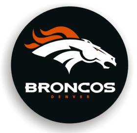 Denver Broncos Black Tire Cover