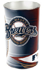 Milwaukee Brewers 15" Waste Basket