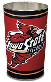 Iowa State Cyclones 15 Waste Basket