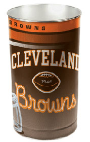 Wastebaskets Cleveland Browns 15 Waste Basket CASY9555