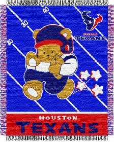 Click here to buy Houston Texans 36' 'x48' ' Woven Baby Throw... by Casey.