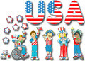 CARSON DELLOSA CD-3435 BB SET U.S.A. PATRIOTIC KIDS-GR. PREK-3+