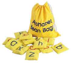 Ei-3045 Alphabet Bean Bags