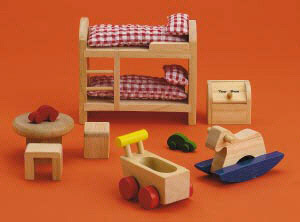 Bedroom Toys - SMALL WORLD TOYS SWT5516450 CHILDRENS BEDROOM