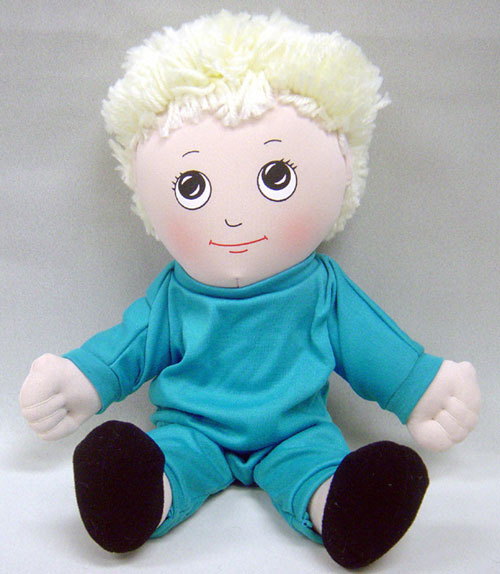 Dolls House - FANNYS PLAY HOUSE FPH728 DOLLS WHITE BOY DOLL-SWEAT SUIT