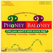 Games Puzzles - THING-O GAMES TH-1400 PHONEY BALONEY