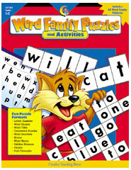 Word Puzzles - CREATIVE TEACHING PRESS CTP2145 WORD FAMILY PUZZLES AND ACTIVITIES