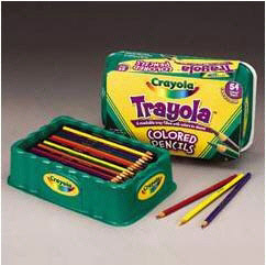 CRAYOLA LLC FORMERLY BINNEY And SMITH BIN688054 CRAYOLA COLORED PENCILS