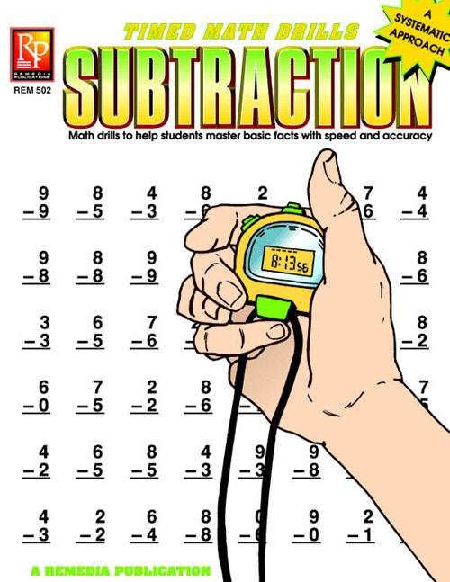 Rem502 Timed Math Facts Subtraction
