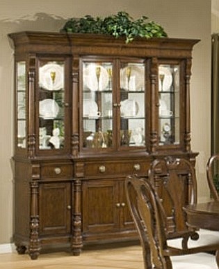China Cabinet - Home Elegance 855-50 Yorkshire Collection China Cabinet