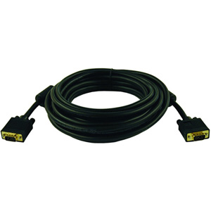 Tripp Lite SVGAVGA Monitor Cable Plenum 50ft 1 x DSub HD15 1 x DSub HD15 Video Cable Molded Black P502050P