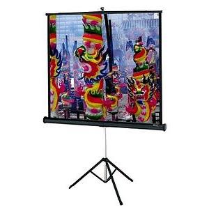 DaLite Versatol Portable and Tripod Projection Screen 84 Inch x 84 Inch Matte White 119 Inch Diagonal 85424