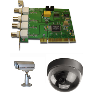 Digital Peripheral QSU2DVR42C 4 Channel USB 2.0 DVR Adapter with 2 Cameras 2 x Digital Video Recorder, Camera MPEG-4 Formats